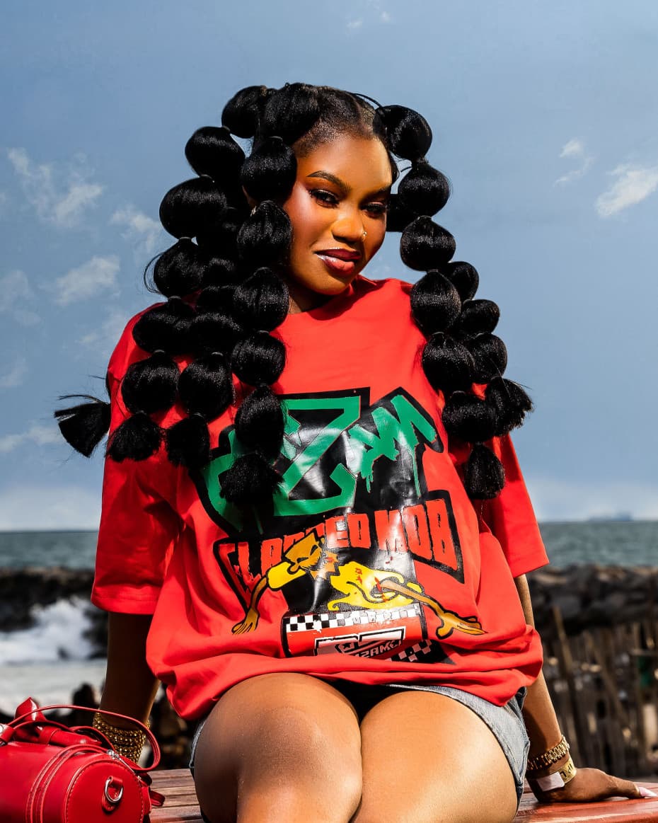 Red PM2AM x Clappedmob Tee